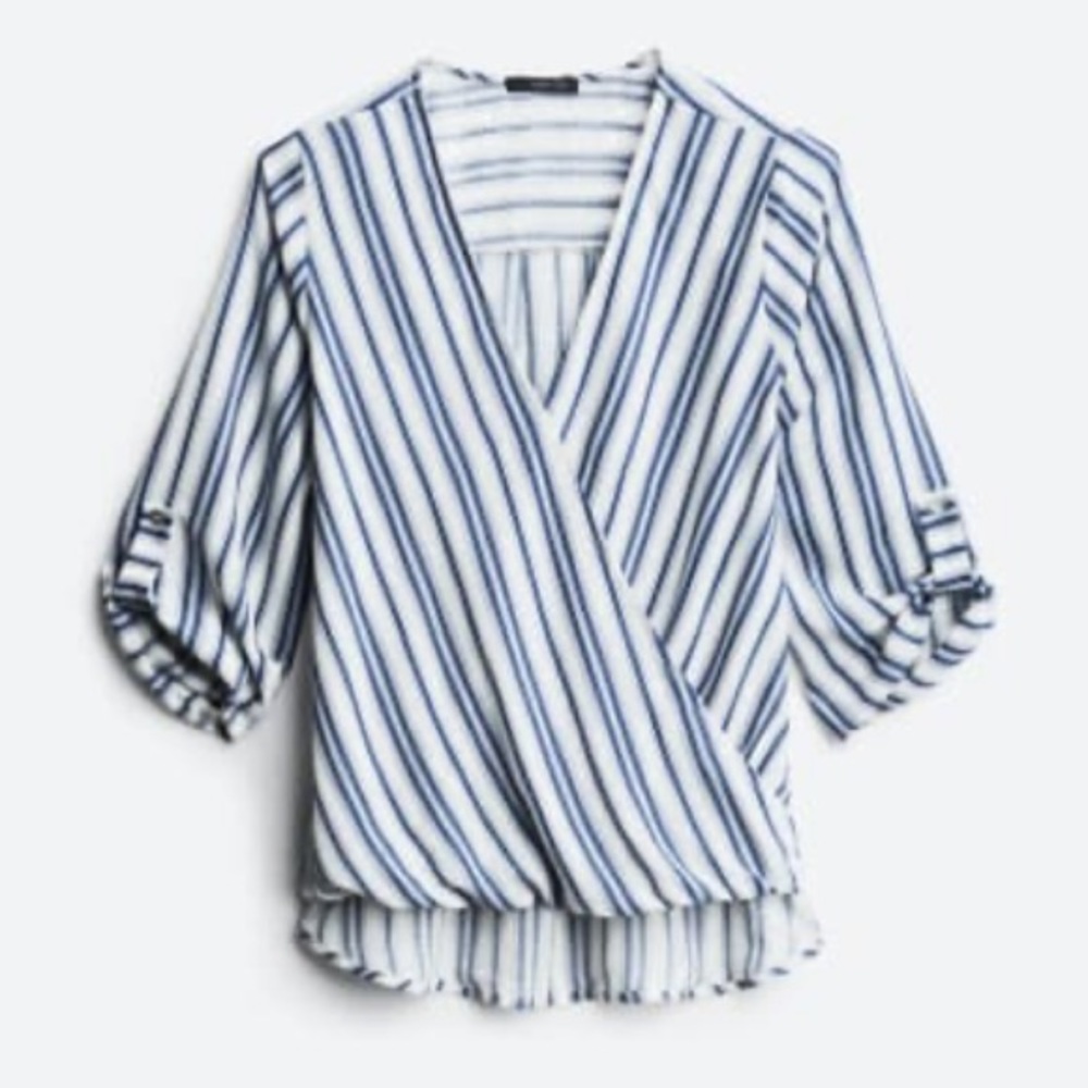 WEST KEI
Allan Surplice Rolltab High Low Top